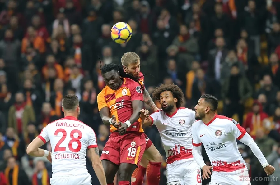 Galatasaray - Antalyaspor maçından kareler 15