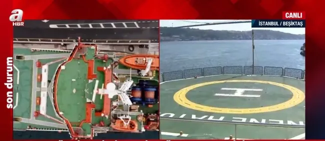 Türkiye’nin ilk acil müdahale gemisi! A Haber Nene Hatun Gemisi’nde