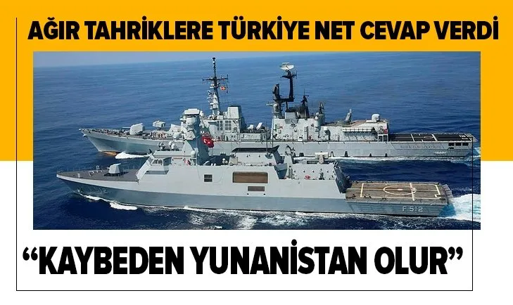 Dışişleri Bakanı Mevlüt Çavuşoğlu: Kaybeden Yunanistan olur