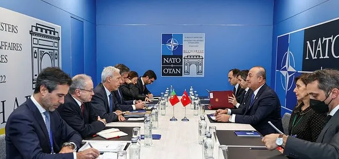 Dışişleri Bakanı Mevlüt Çavuşoğlu’ndan NATO toplantısı öncesi peş peşe önemli temaslar