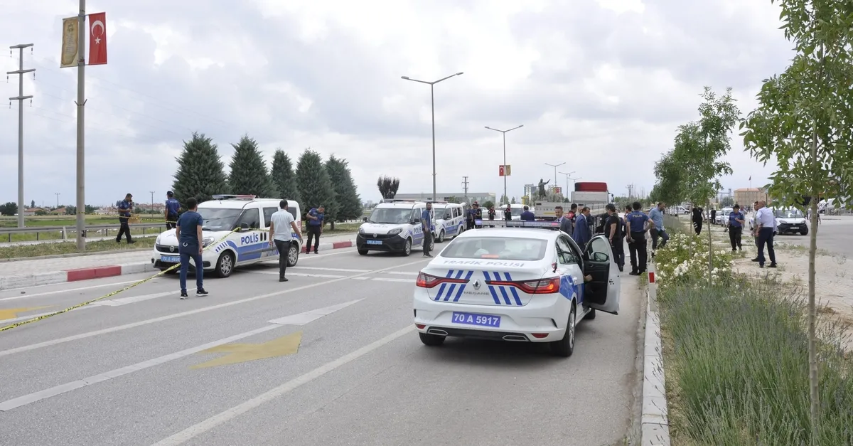 Karaman'da silahlı kavga: 1 ölü, 1 yaralı