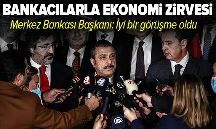 Merkez Bankası Başkanı Şahap Kavcıoğlu’ndan flaş açıklamalar! İyi bir görüşme odu