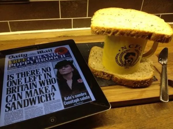 İngiltere’de sandviç yapmasını bilen yok mu?