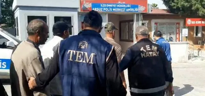 Hatay’da vize ihlaliyle kaçak göçmenlere operasyon: 6 kişi yakalandı