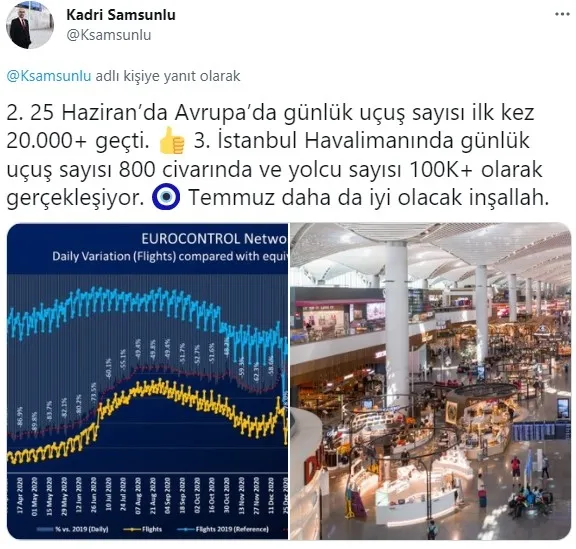 İGA’nın CEO’su Kadri Samsunlu’dan İstanbul Havalimanı açıklaması