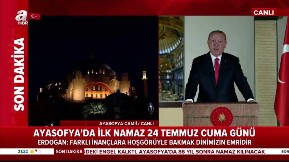 Başkan Erdoğan ulusa seslenişte o şiiri okudu! Osman Yüksel Serdengeçti Ayasofya Camii için idamla yargılanmıştı