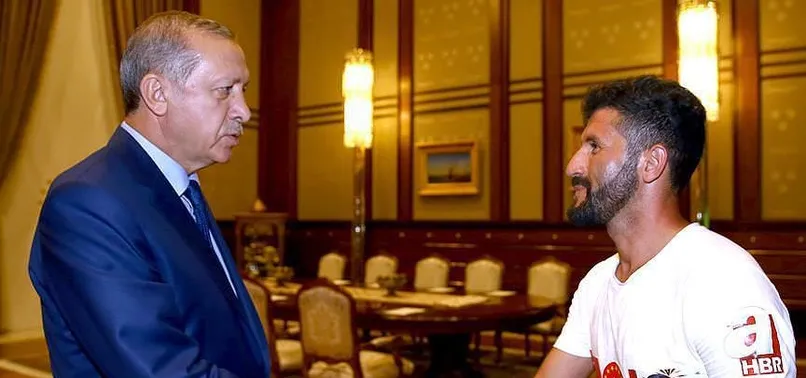 Cumhurbaşkanı Erdoğan Uşak'tan Ankara'ya koşan genci kabul etti