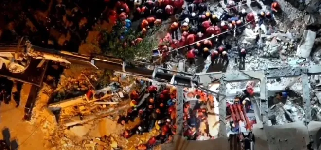 Gebze’de bina çöktü!