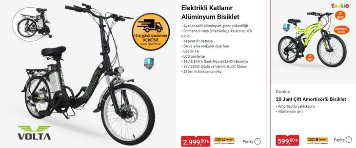 BİM'den elektrikli katlanır bisiklet sürprizi! 11 Haziran Cuma BİM Aktüel ürünler kataloğu indirime doymadı! Bu hafta...