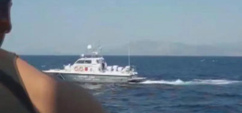 Yunan asker Türk balıkçılara silah çekti