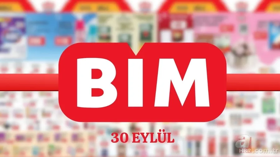 30 EYLÜL BİM AKTÜEL KATALOĞU | Haftanın indirimleri belli oldu: Toz deterjan 299 TL, leke çıkarıcı 130 TL… 1