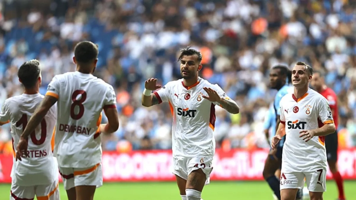 Galatasaray Adana'da çok farklı! Adana Demirspor'u 5-1 mağlup etti