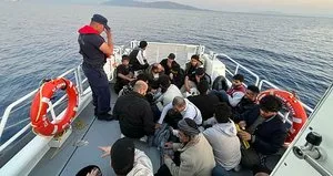 Muğla’da 23 kaçak göçmen kurtarıldı