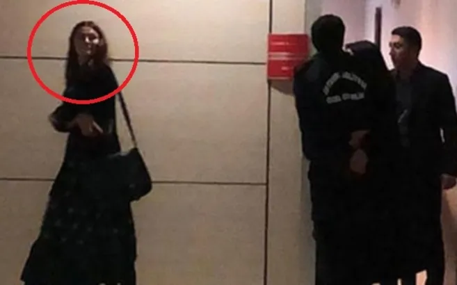 Deniz Çakır ifade vermek üzere adliyeye geldi