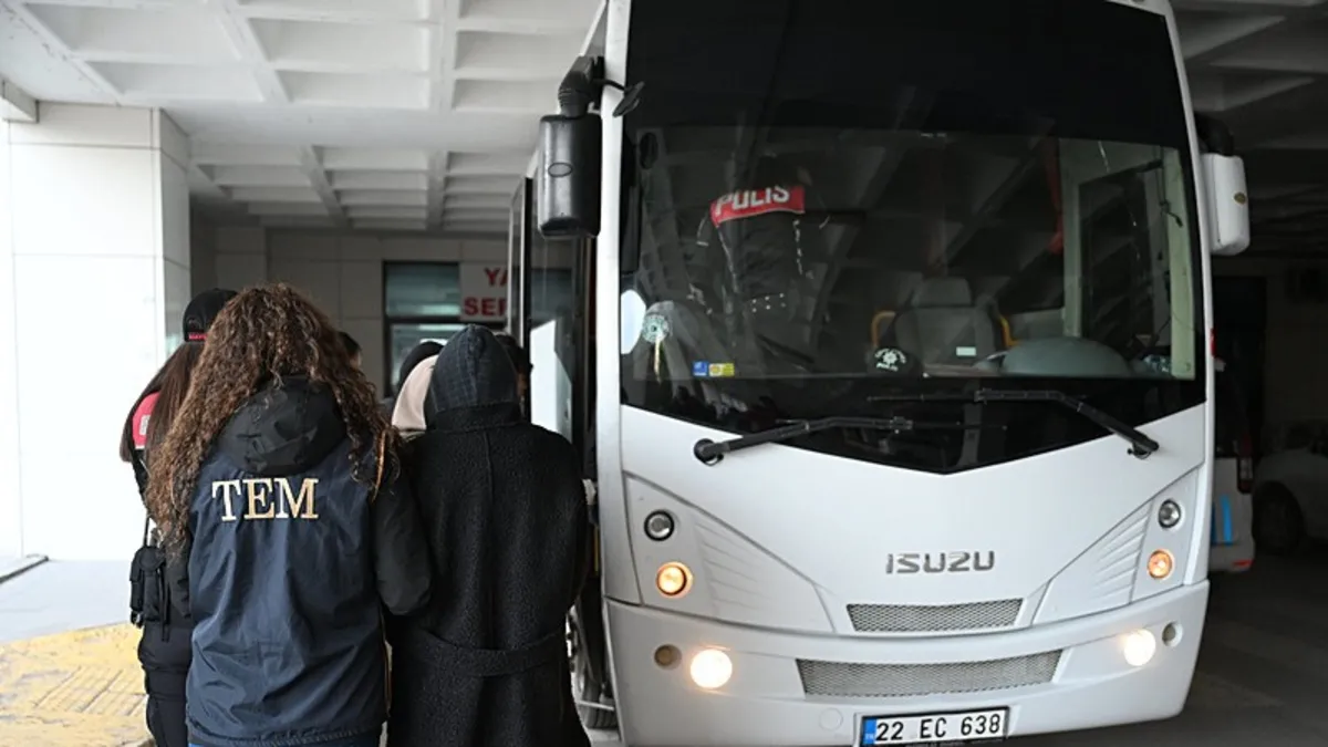 Edirne merkezli 5 ilde FETÖ operasyonu: 12 şüpheli gözaltında