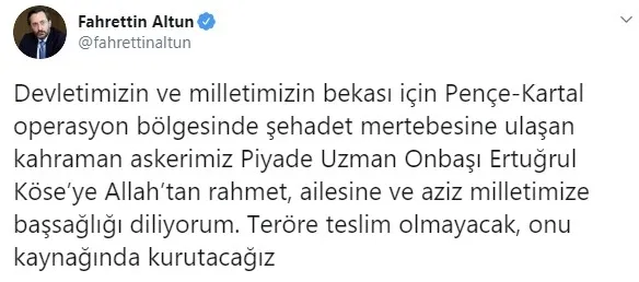 İletişim Başkanı Fahrettin Altun'dan Bursa'daki sel felaketi hakkında açıklama - 1