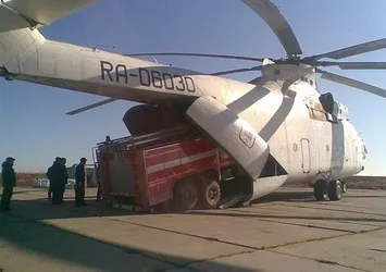 Dünyanın en büyük helikopteri Mil Mi-26