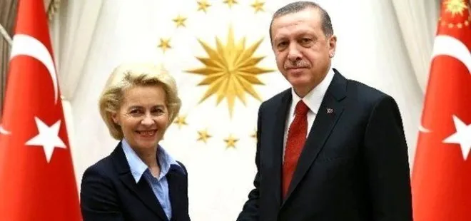 Başkan Erdoğan, AB Komisyonu Başkanı von der Leyen ile görüştü