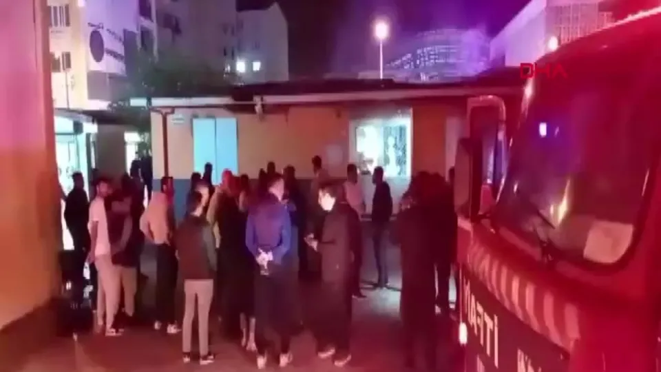 Aydın’daki ortaokulun kantininde yangın