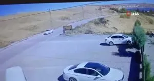 6 kişinin yaralandığı kaza anı kameralara yansıdı
