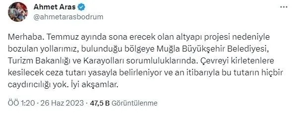Tatilcileri hedef alan CHP’li Bodrum Belediye Başkanı Aras’ın algısı boşa çıktı! İşte gerçekler - 2