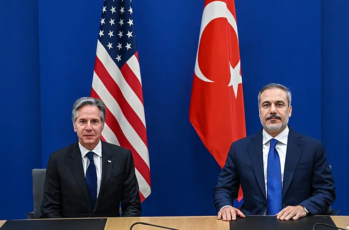 1712240752782.jpg Brüksel'de yoğun diplomasi trafiği! Hakan Fidan ABD'li mevkidaşı Blinken ile görüştü - 1