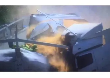 Adana’da dehşet anları! Ölümden saniyelerle kurtuldu