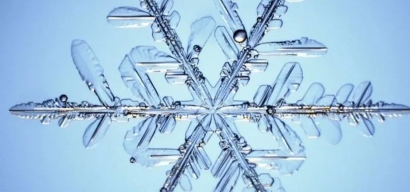 Suudi Arabistan'a kar yağdı