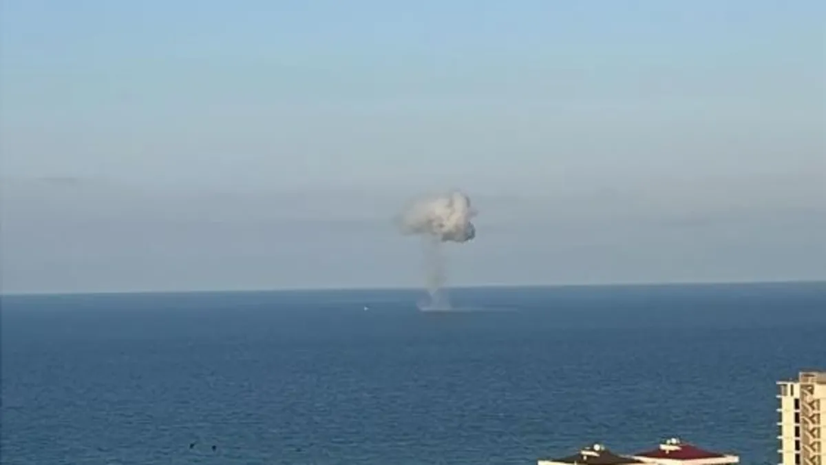 Trabzon'da denizin ortasında patlama meydana geldi! Bölgede ikinci İDA vakası