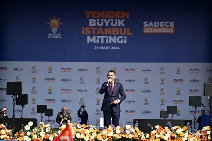 Son dakika | İstanbul'da AK Parti mitingi | Murat Kurum'dan CHP'li İBB'deki kara para sayma skandalına sert tepki - 5