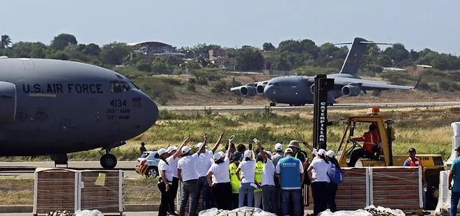 ABD’nin uçakları Venezuela sınırında