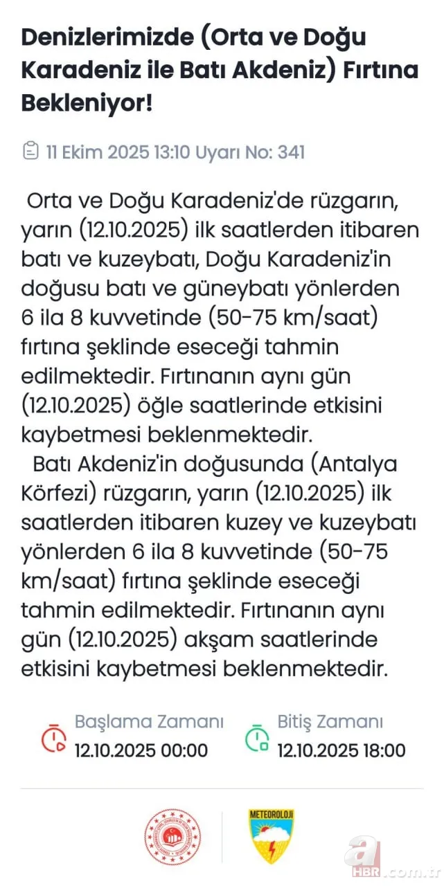 Kış kapıyı çaldı, atkı ve berelerinizi çıkartın! Meteoroloji’den kuvvetli sağanak ve kar uyarısı: 6 il sarı koda alındı 12