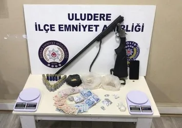 Şırnak Uludure’de uyuşturucu operasyonu