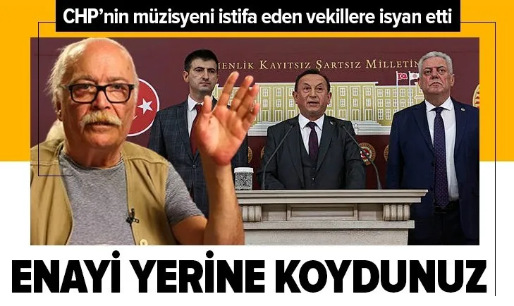 Son dakika: CHP'li Cahit Berkay'dan istifa eden vekillere tepki: Size oy verenleri enayi yerine koydunuz