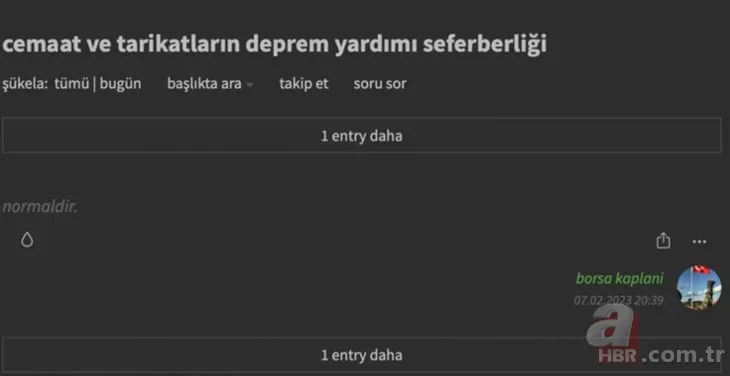 Deprem provokasyonlarının merkez üssü: Ekşi Sözlük! Yalan yanlış başlıklarla kaos ortamı oluşturup günler sonra delilleri yok ettiler
