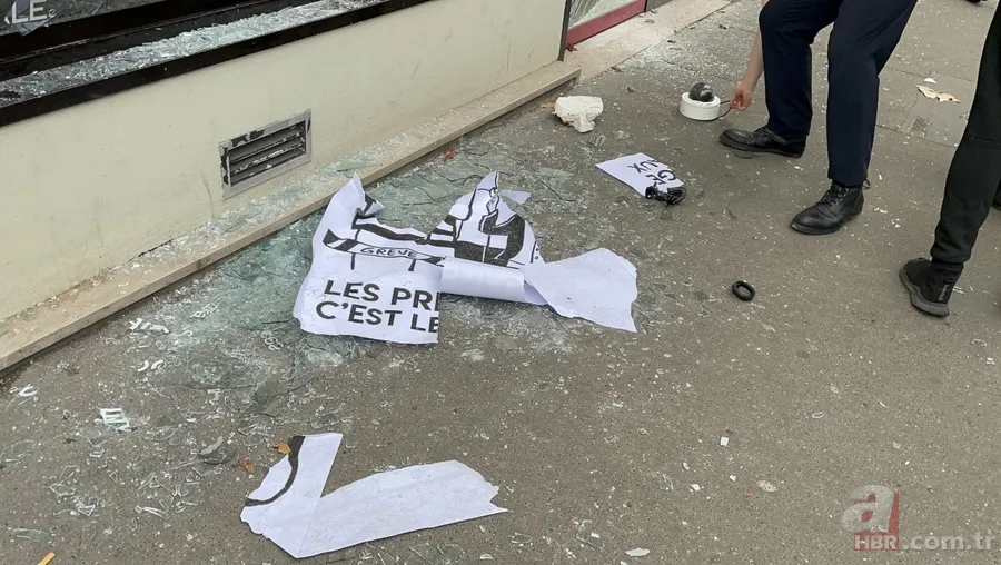 Fransa’da 140 bin kişilik gösteri! Hayat pahalı! “MACRON = PİNOKYO” 20