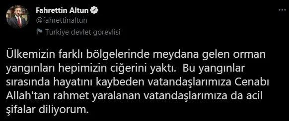 Adalet Bakanı Abdulhamit Gül'den İç Anadolu Akdeniz ve Ege'deki orman yangınlarına ilişkin flaş açıklama - 3