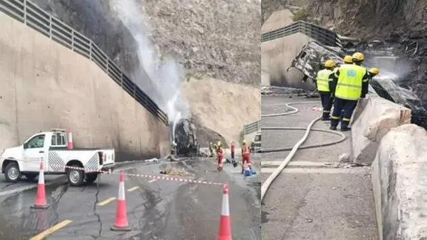 Suudi Arabistan’da umrecileri taşıyan otobüs alev topuna döndü: 20 kişi hayatını kaybetti