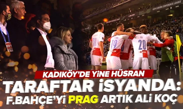 Fenerbahçe: 2 - Slavia Prag: 3 MAÇ SONUCU | Sarı Kanarya Avrupa’da da kayıp
