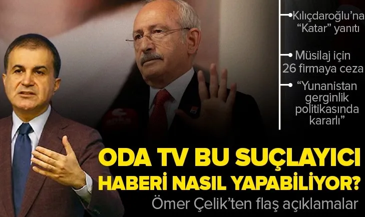 Son dakika: AK Parti Sözcüsü Ömer Çelik’ten MYK toplantısı sonrasında flaş açıklamalar