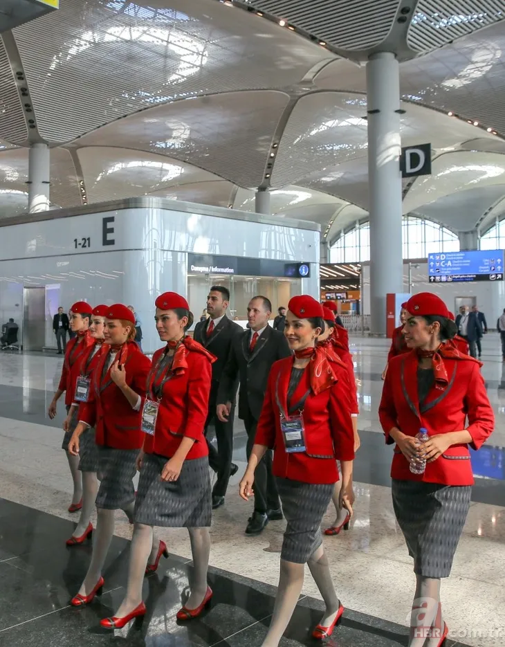 THY’nin yeni üniformaları görücüye çıktı