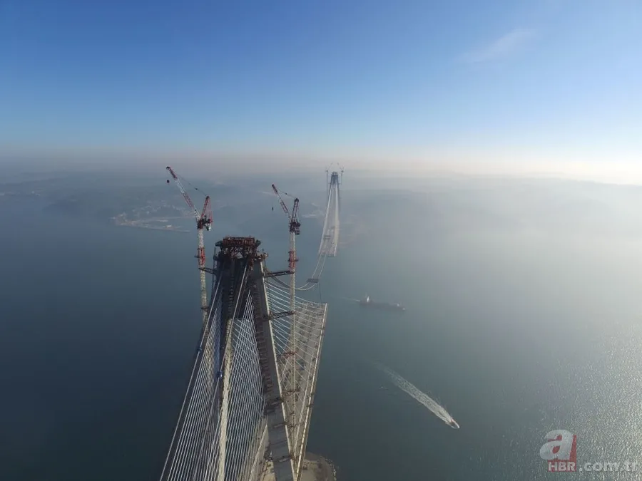 Yapımı 39 ay süren Yavuz Sultan Selim Köprüsü'nden 39 fotoğraf 13