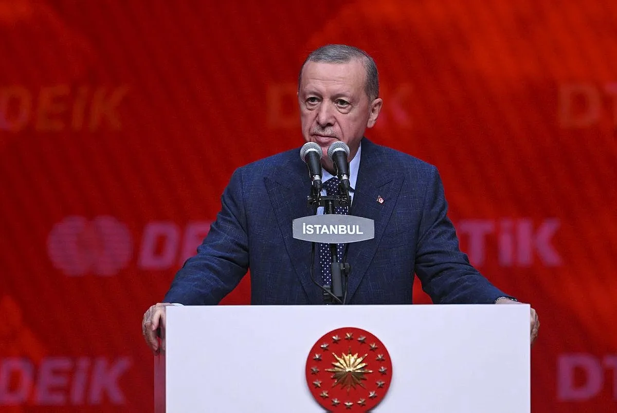 Başkan Erdoğan "Yeni bir çağın ayak sesleri duyuluyor" diyerek Türkiye'nin hedefini açıkladı