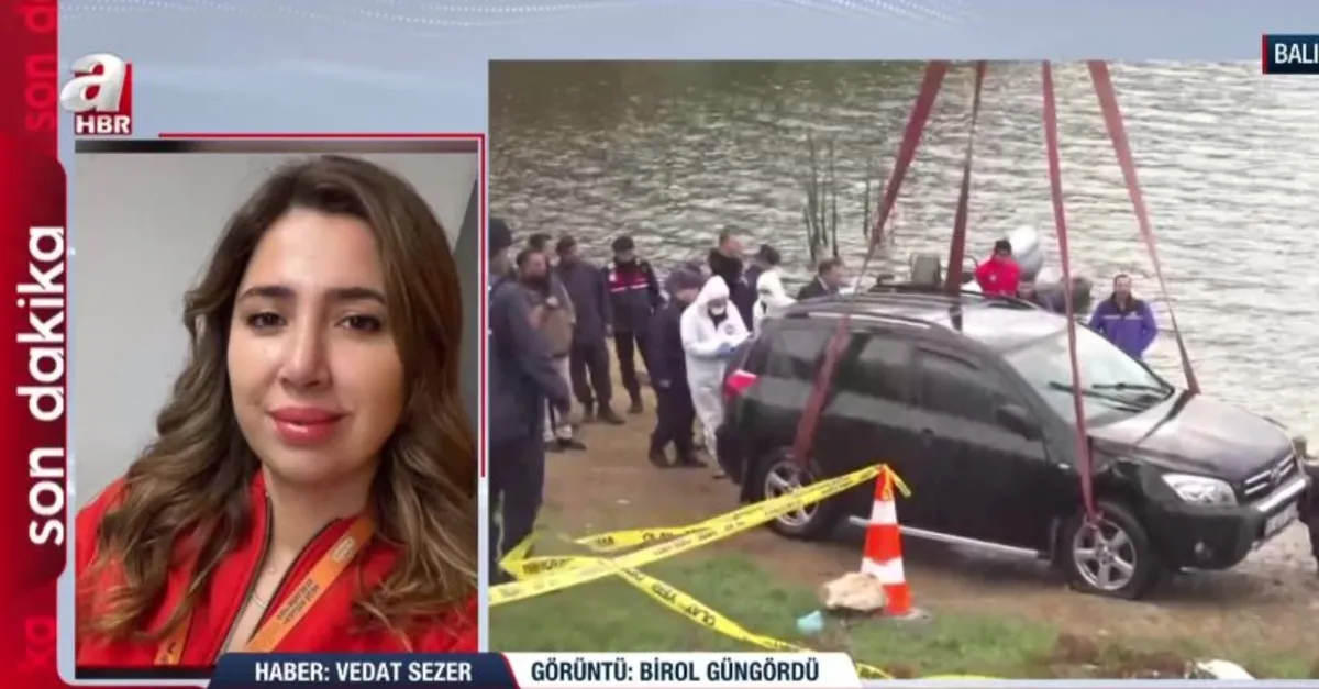 Elif Kumal'ın aracı göletten çıkarıldı!