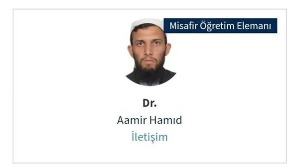 İTÜ’den misafir araştırmacılar Doç. Dr. Farrukh Mazhar ve Aamir Hamid ile ilgili açıklama: İTÜ için tek kriter bilimsel başarı