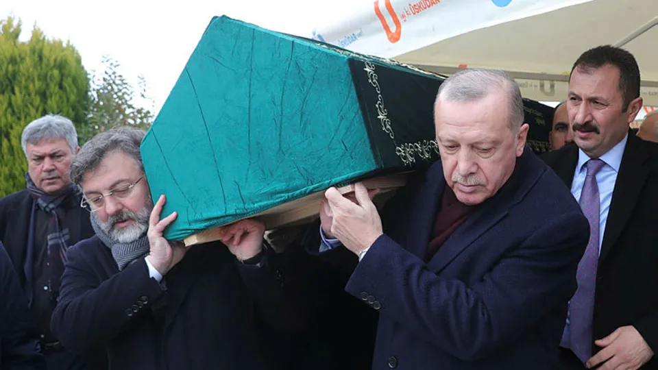 Başkan Erdoğan Alaaddin Şahin'in cenaze namazına katıldı
