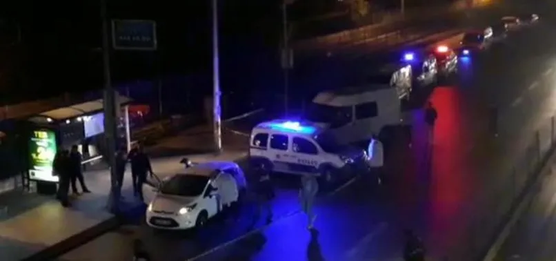 E-5'te giden araca silahlı saldırı