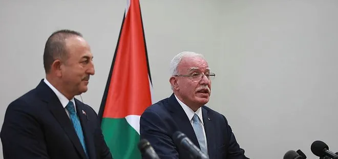 Son dakika: Dışişleri Bakanı Mevlüt Çavuşoğlu’ndan Ramallah’ta önemli açıklamalar
