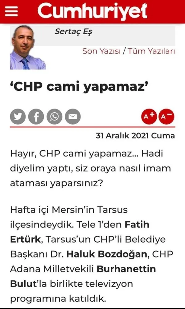 Cumhuriyet yine Diyanet’i hedef aldı! Atanan imamlar geri çekildi yalanı