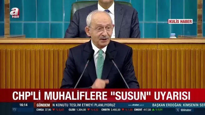 Kılıçdaroğlu’ndan CHP’li muhaliflere susun uyarısı!